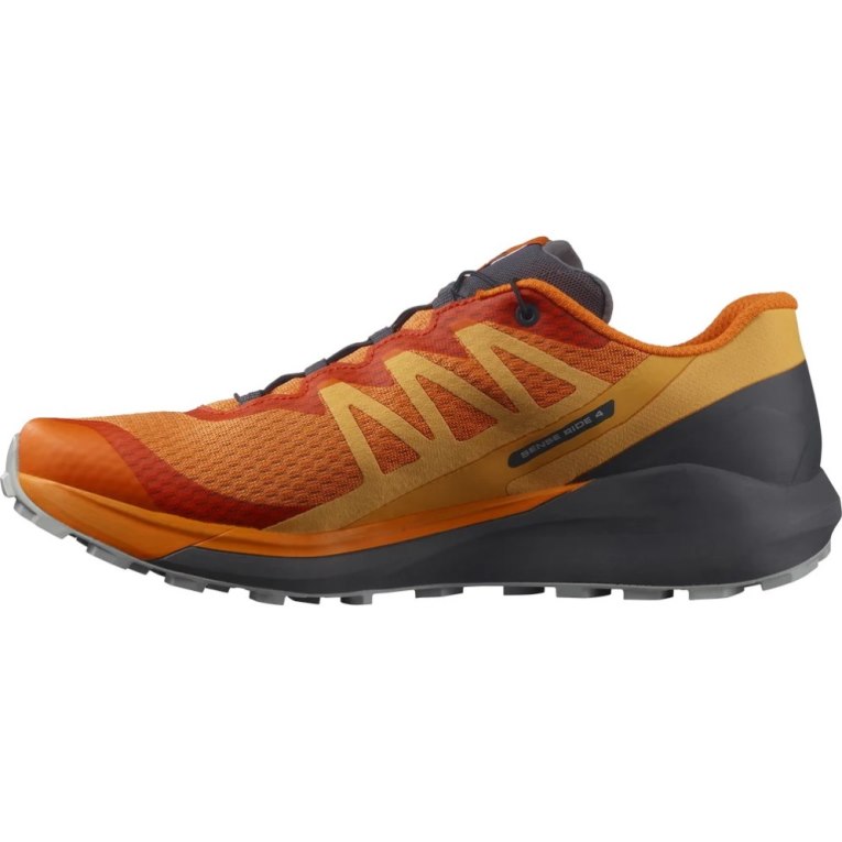 Tenis Para Trail Running Salomon Sense Ride 4 Hombre Naranjas | MX ZDOH641